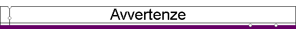 Avvertenze