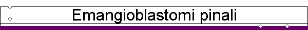 Emangioblastomi pinali