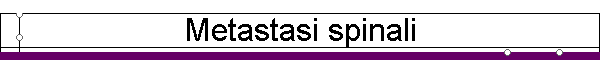 Metastasi spinali