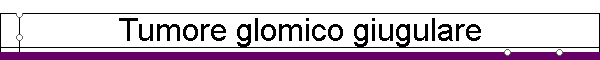 Tumore glomico giugulare